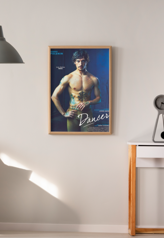Dancer Wooden Framed Poster